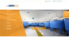 Desktop Screenshot of leadergrate.com